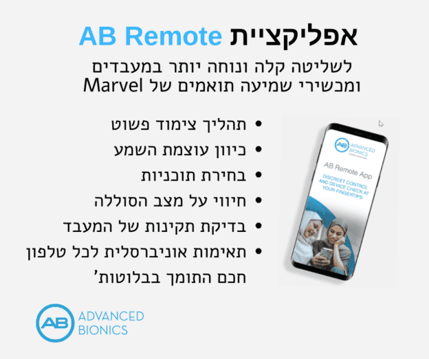 אפליקציה AB Remote